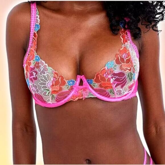 NWT FOR LOVE & LEMONS Luella Underwire Bra Sz XS - Picture 1 of 6